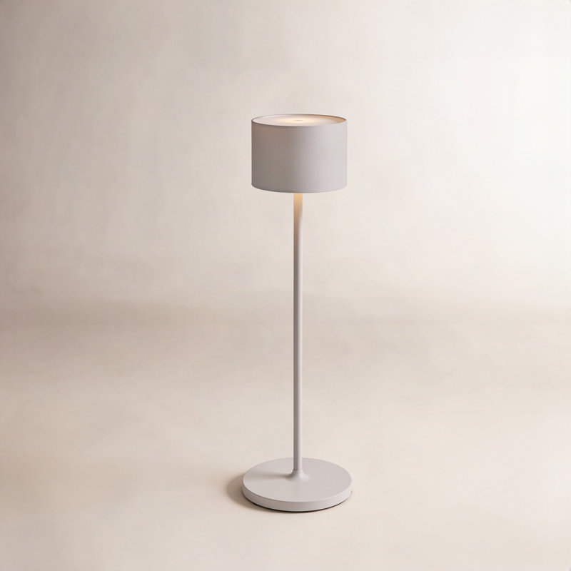 Farol Metal Buffet Lamp, Burned Metal