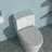 Creationstry GPF Elongated Floor Mounted One-Piece Toilet (Seat Included)