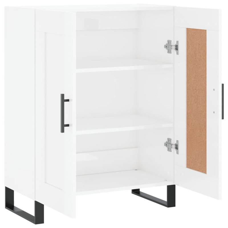 Metzly 69.5cm Sideboard, High Gloss White