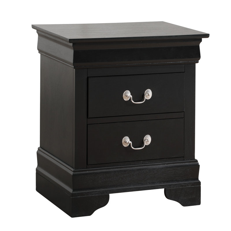 Jeffreys 21'' W Nightstand, Black