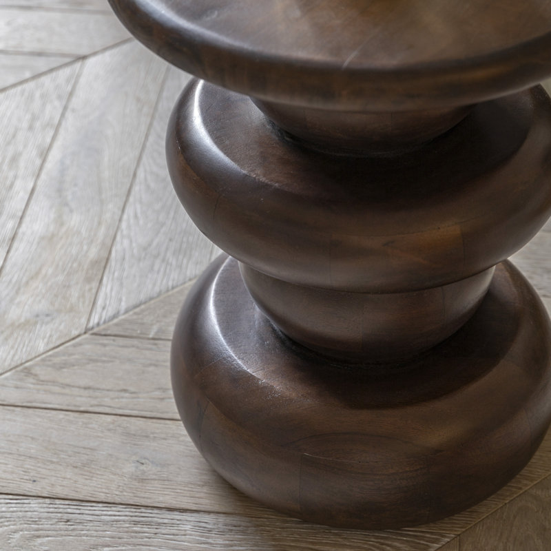 Camberry Pedestal End Table
