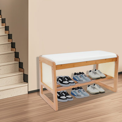 3-Pair Shoe Storage Bench