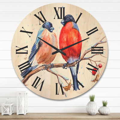 Solid Wood Wall Clock