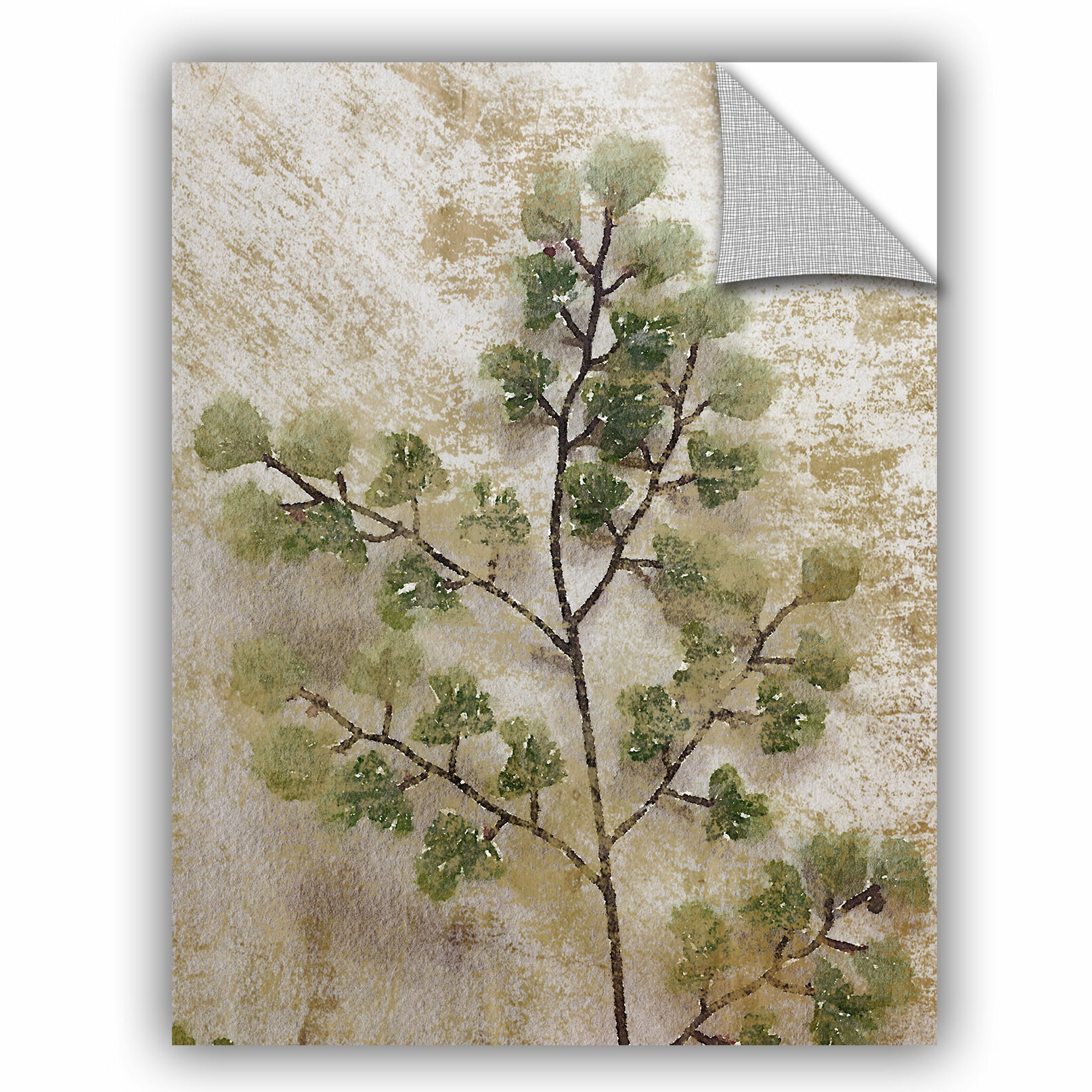 Ophelia & Co. Rusty Wild Flowers 3 Removable Wall Decal | Wayfair