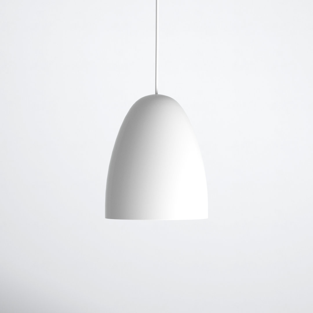 Asa - Single Light Pendant - Structured Exterior & Interior Metal Shade Joss & Main 