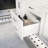 Terrence White 72" W x 22" D Double Sink Bathroom Vanity with Power Bar & USB Outlet, Drawer Organizer, Engineered Stone Top, Undermount Ceramic Sink -86965041-126676770