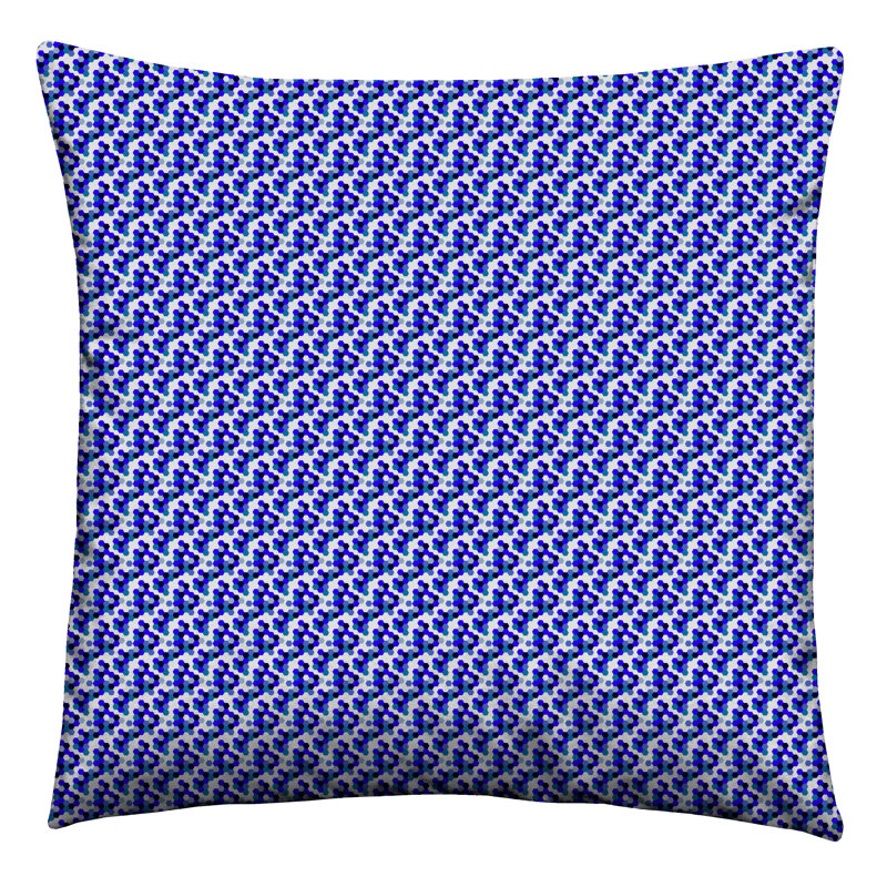 Alto Creek Geometric Square Cushion