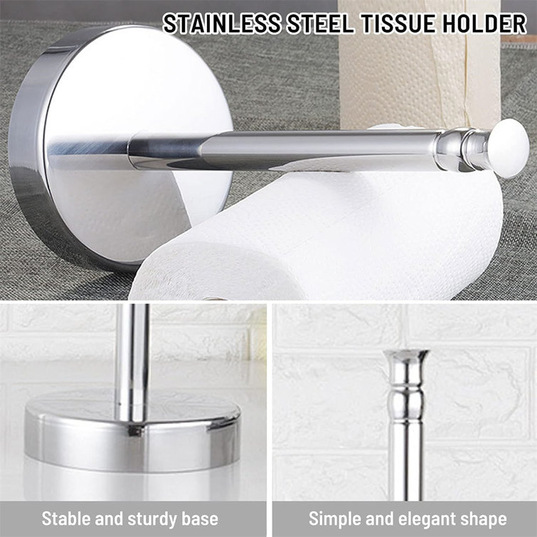 QIANXI Freestanding Toilet Paper Holder