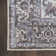 Oriental Machine Washable Cotton/Polyester Area Rug in Ivory/Olive