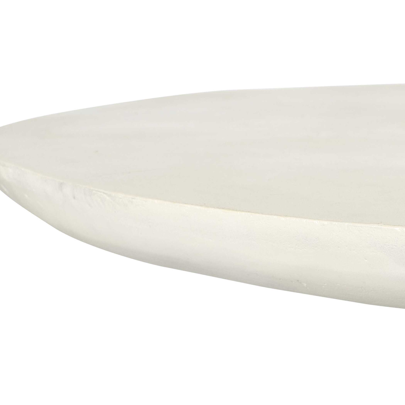 60" Patio Dining Table, White