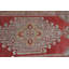 Tapis rouge froid, tapis de 4,3 x 8,4 pi, tapis Anatolian, tapis tissé à la main, tapis rétro, tapis turcs