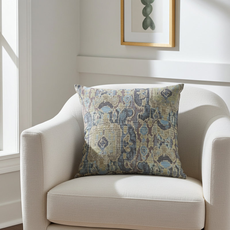 Bear Reversible Throw Pillow, 12" H x 20" W
