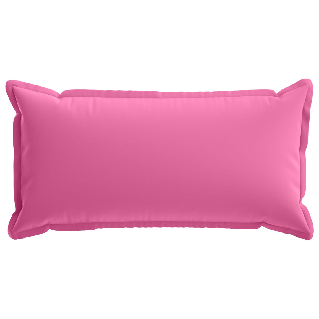 Vidaxl Cushion Cover 2 Pcs Houten Pink 40 X 80 Cm Polyester, Pink - Image 2