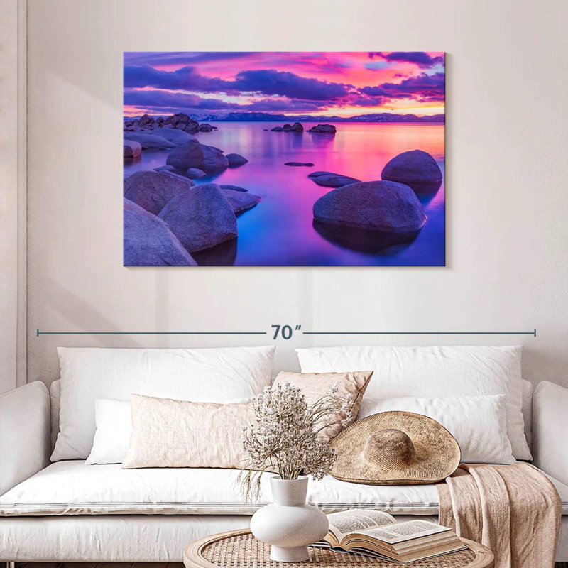 Alvord Lake Tahoe Glow, H 30 po x l 45 po