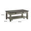 Table basse à 4 pieds avec rangement Tellis-1731401766