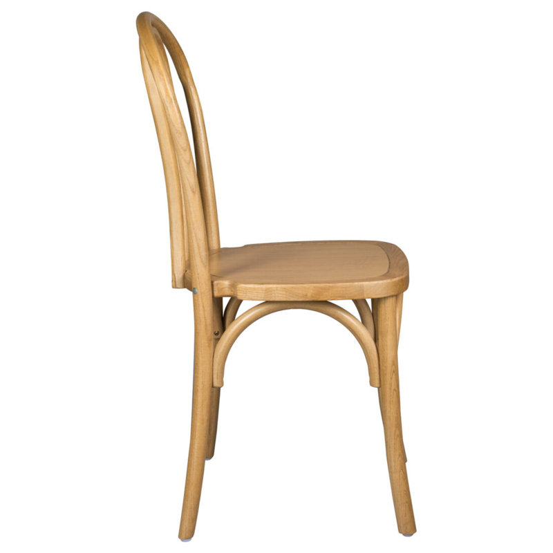 Chaise de restaurant Bentwood, Naturel