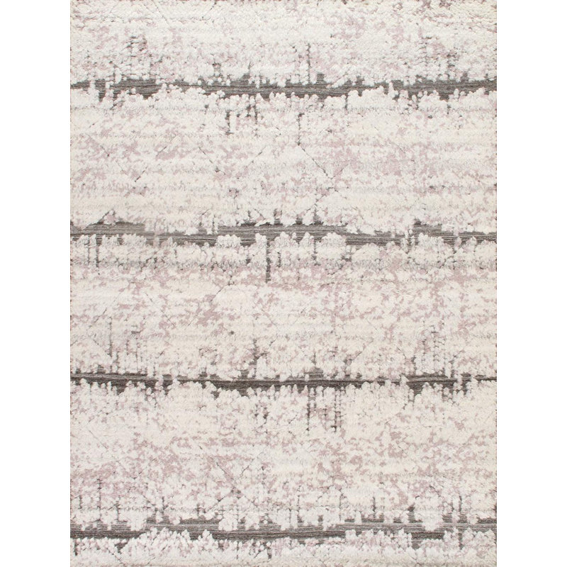 Area Rug in Beige, Rectangle 6' x 8'