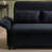Multi-Functional 65.7" Adjustable Sofa Bed with Pull-Out Sleeper, 2 Soft Pillows and 2 Cup Holders-114472364