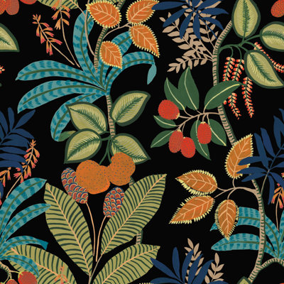 Prathersville Peel & Stick Floral Roll