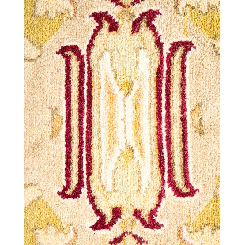Classic One-of-a-Kind 6' 1" x 9' 3" Hand Knotted Area Rug