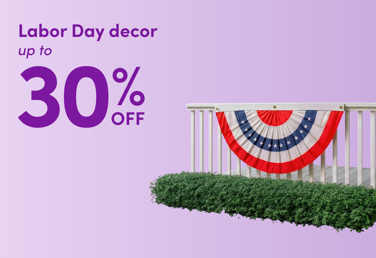 Labor Day decor clearance