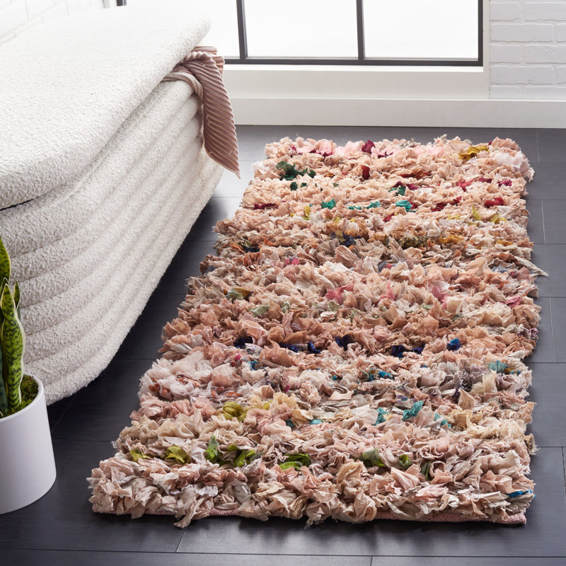 Cudney Shag Hand Woven Performance Rug, Runner 2'3" x 6'