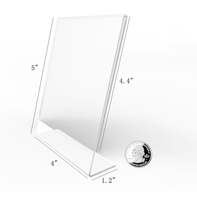 Porte-affiche en acrylique transparent 1PK