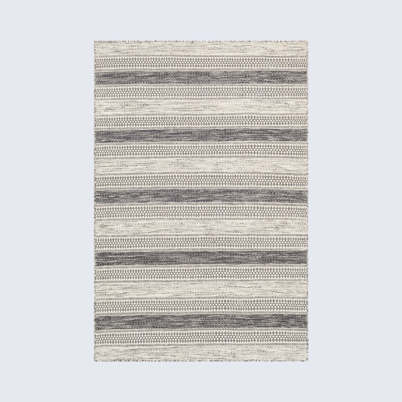 Sylvia Wool Southwestern Indoor Rug, Rectangle 8' x 10'