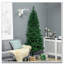 Demi-arbre de Noël artificiel 7 pi