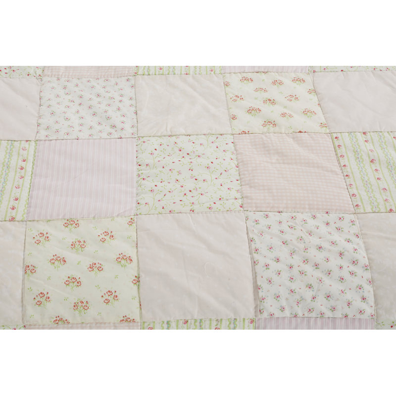 Paolini Pink Twin Quilt Set