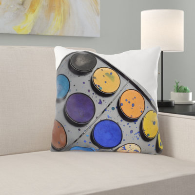 Housse de coussin d'extérieur carré Mcneely