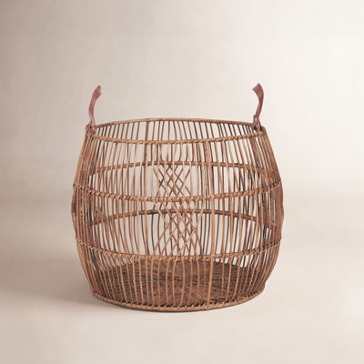 Sumatra Rattan Floor Storage Basket