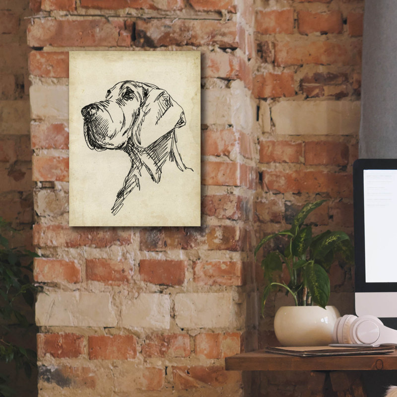 «Breed Study 6» par Ethan Harper, H 16 po x l 12 po x P 0,75 po