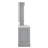 84.25'' Double Bathroom Vanity with Carrara Quartz Top-94668849