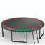 Trampoline d'extérieur durable et polyvalent avec caractéristiques de sécurité améliorées