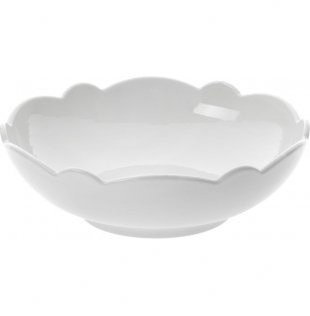 Alessi Dressed Porcelain China Salad Bowl