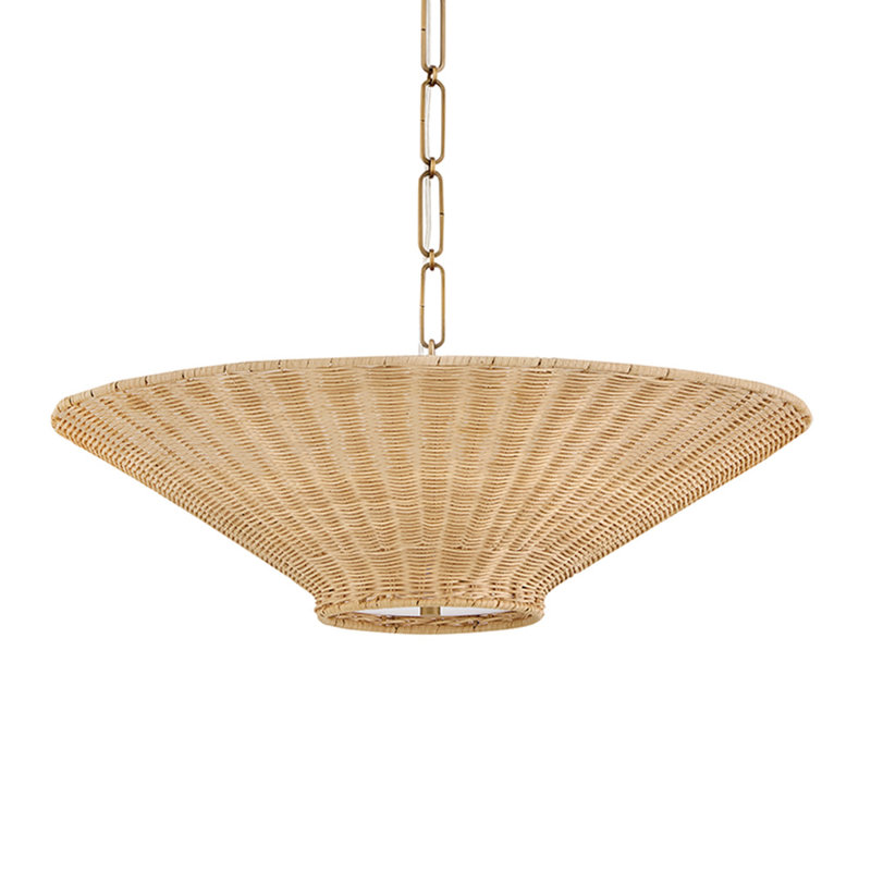 Hinkley Delia Small Convertible Chandelier, Gold