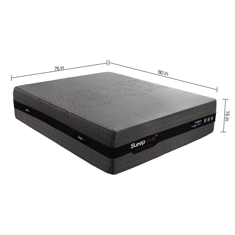 Plush Hybrid Cooling Mattress, Très grand lit