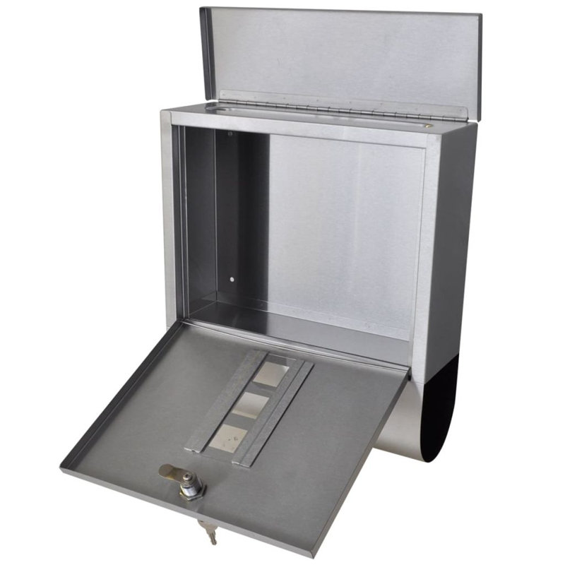 Boîte de dépôt en acier inoxydable Diradur