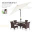 Aspacia 295cm Market Parasol
