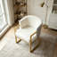 Chaise de lecture rembourrée Modern-129496464