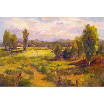 «Homage» par Nanette Oleson - peinture sur toile tendue