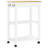 vidaXL Kitchen Trolley MONZA 23.6"x15.7"x34.8" Solid Wood Pine-752268434-781294832-781294845