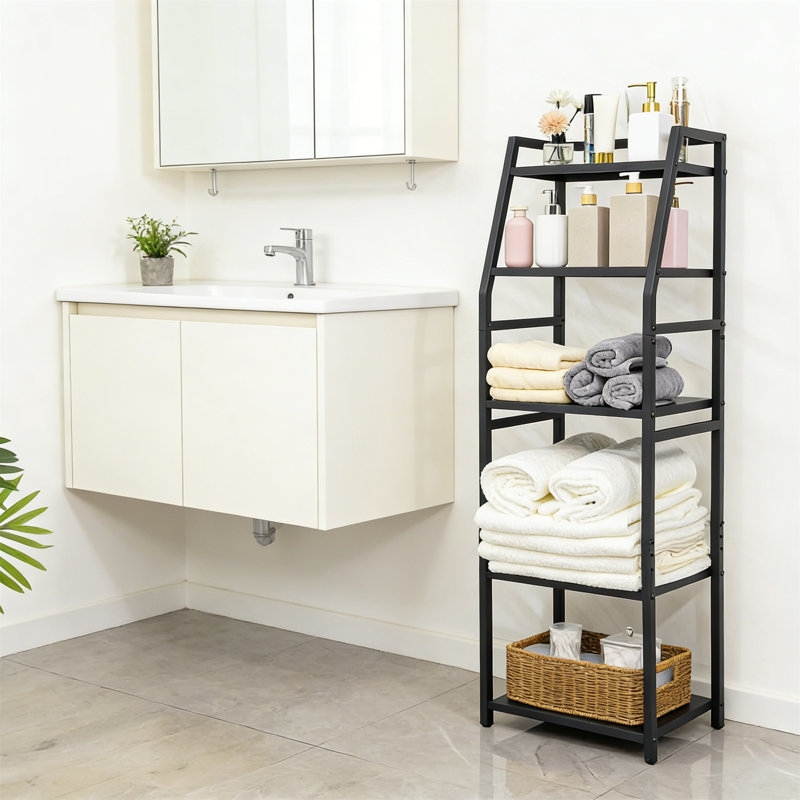 Metal Bathroom Shelves
