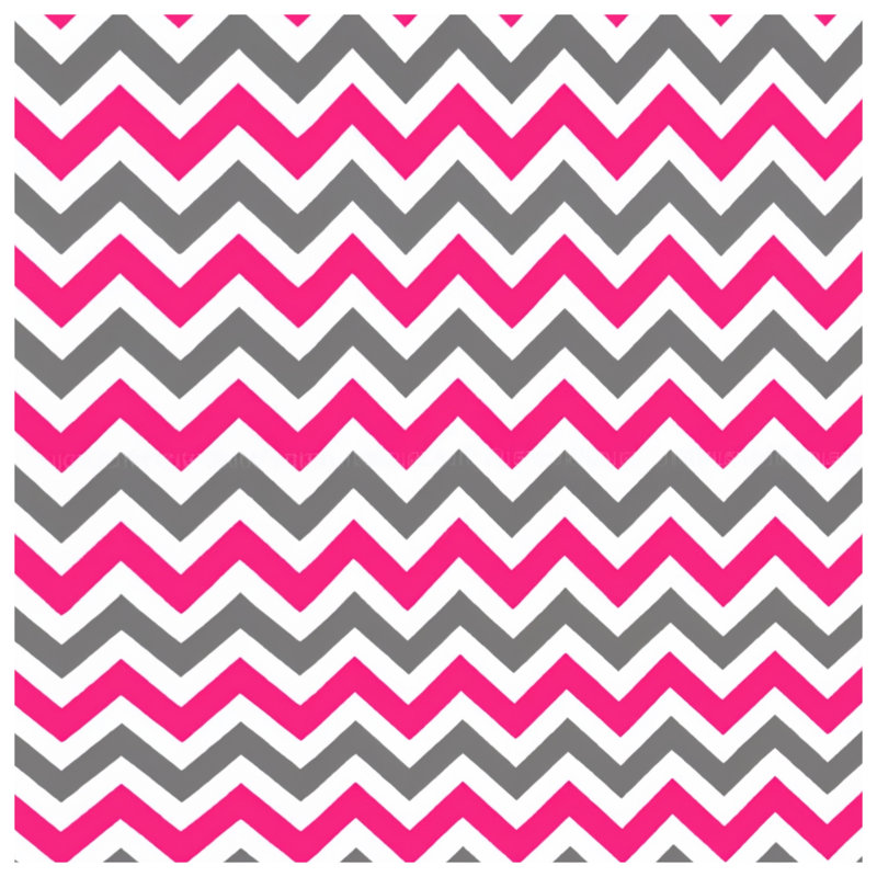 Couvertures à chevrons rose, gris, blanc, L 50 po x H 60 po
