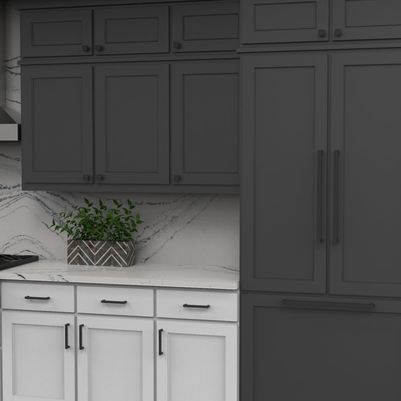 Coventry Center Appliance Pull, 0.75", 18", Matte Black