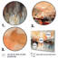«Orange and Brown Harbor Reflections», reproduction sur toile encadrée-2006480755-2006480782