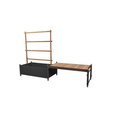 Sticks Teak Patio Bench