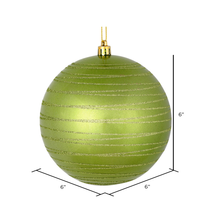 Ornement boule de bonbon, Céladon