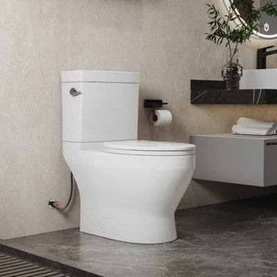 KE KING Lavan® 1000 MaP Score Powerful Flush Elongated Two-Piece Toilet (Seat Included)